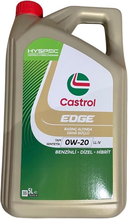Edge 0W-20 LL IV 5 LİTRE 2025 Ü.T