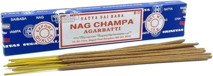 make it easier Orjinal Satya Nag Champa Çubuk Tütsü (Premium Masala Incense) (Nag Champa Agarbatti)