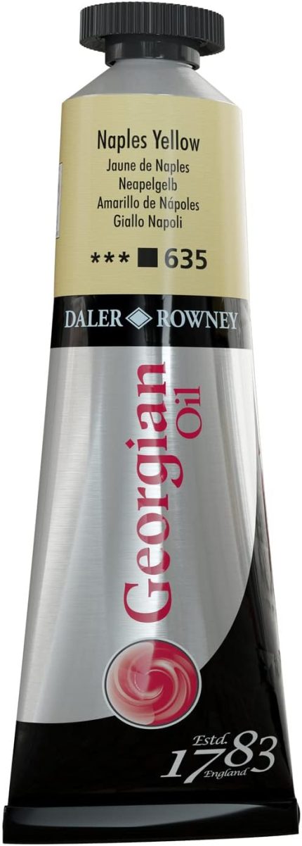 Rowney Georgian Yağlı Boya Goc, 38 Ml, Naples Yellow