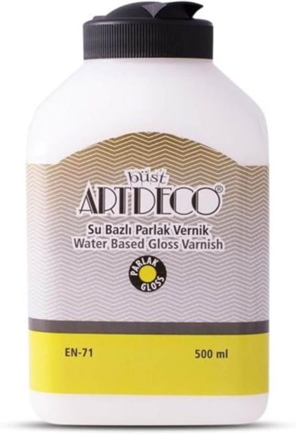 Su Bazlı Parlak Vernik, 500ml