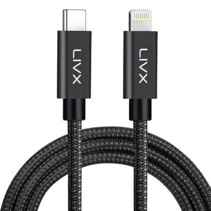 Horizontal 20W Type C to Lightning iPhone iPad Hızlı Şarj ve Data Kablosu Space Gray BRT (3 Metre)
