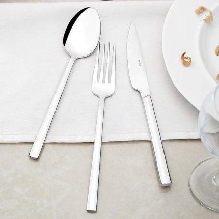 Sade 12 Kişilik 84 Parça Kutulu Çatal Kaşık Bıçak Takımı