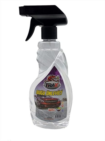 Trax Araba Oto Cam Buğu Önleyici Giderici Sprey (500 ML)