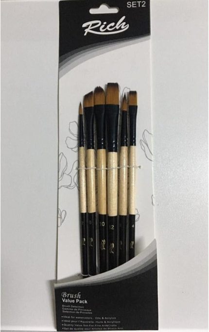 Karma Fırça Seti 6'Lı