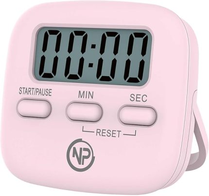 NPT05P Mutfak,Ders,Yemek için 99:59dk Dijital Alarm Kronometre,Pomodoro Öğrenci Motivasyon Saati