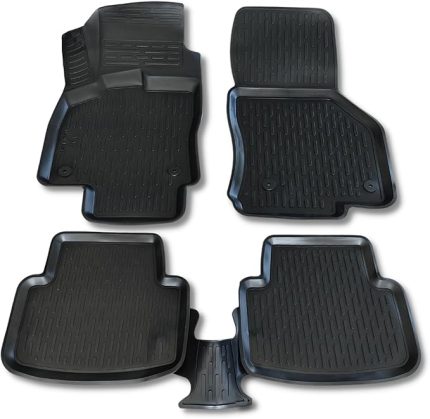 Volkswagen Tiguan ile Uyumlu Paspas 2016 2023 Arası 3d Havuzlu Paspas