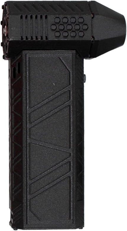 Jet Dry Blower, 120.000R Mini Jet Blower, Açık Havada Kamp Barbekü için Taşınabilir Akülü Turbo Jet Üfleyici, Araba Kurutma (Siyah)