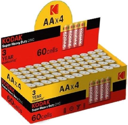 Aa Pil Super Heavy Duty Çinko Karbon Kalem Pil 60 Adet