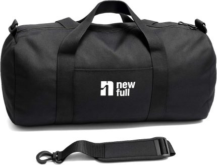 ve Seyahat Çantası, Su Geçirmez, Ayakkabı Bölmeli, Siyah, Orta Boy