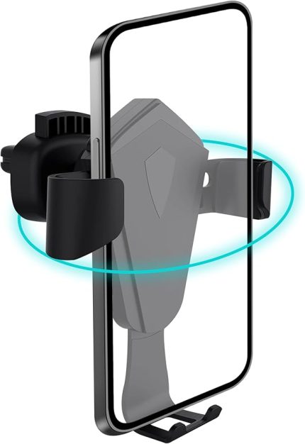 Klima Izgarasına Takılan Araç Telefon Tutucu Tek Elle Kullanım Araba Oto Telefon Standı