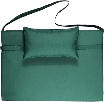 KATLANIR ÇANTA ŞEZLONG MİNDERİ, YASTIKLI MİNDER (YEŞİL)