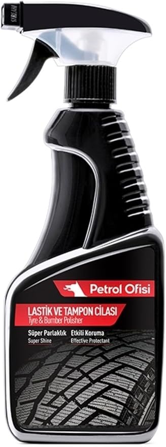 Ofisi Lastik Parlatıcı Ve Tampon Cilası Araba Oto Süper Kaliteli Sprey 500ml