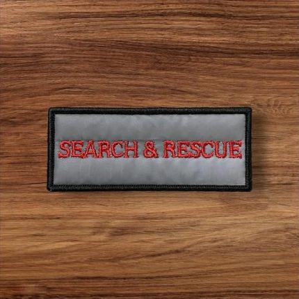 Search & Rescue Reflektifli Peç Arma - 10x4 cm