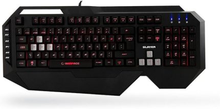 SLAYER KB-R11 Siyah USB Tuş Aydınlatmalı Makrolu US Q Gaming Klavye