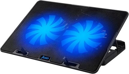 Windy LED Aydınlatmalı Notebook Soğutucu Siyah