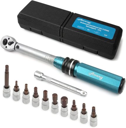 Tork Anahtarı 1/4 5-25 Nm Çantalı Profesyonel 72 Diş Cırcırlı