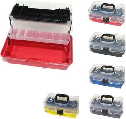 Star Şeffaf Kapaklı Balıkçı Çantası 15inç