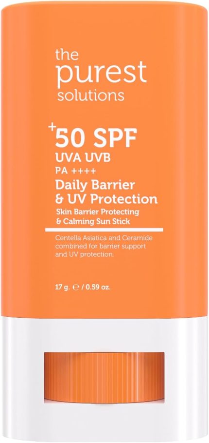 Purest Solutions Stick SPF 50, Bariyer Onarıcı, Yatıştırıcı Güneş Kremi