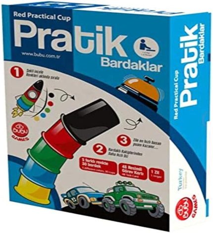 Pratik Bardaklar Eğtici Kutu Oyunu