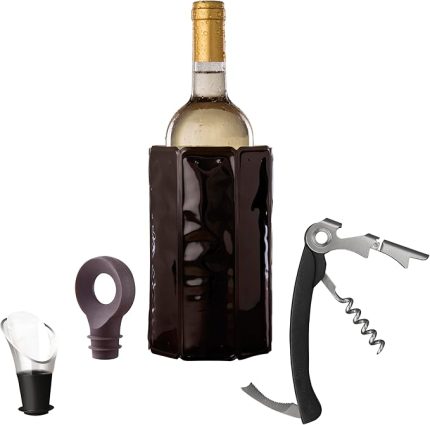 Fit Vacu Vin Klasik Şarap Seti 4 Parça - Kutulu