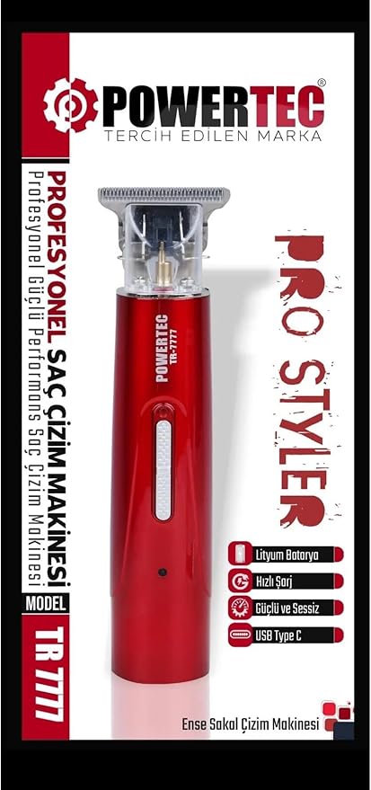TR-7777 T Bıçak Ense Makinesi