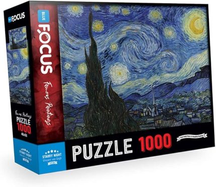 Focus-1000 Parça Puzzle - Yıldızlı Gece