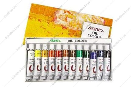 12 ml 12 Renk Yağlı Boya