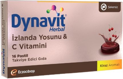 Herbal Izlanda Yosunu&Vitc 16 Pastil
