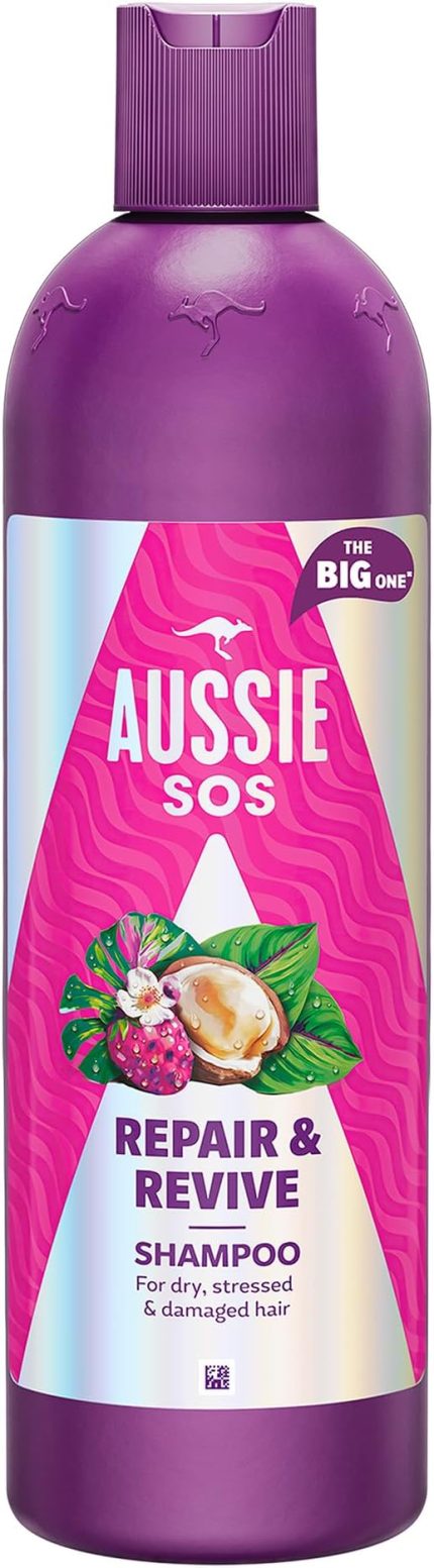 SOS Repair & Revive Kuru, Yıpranmış ve Hasar Görmüş Saçlar için Şampuan 500ml