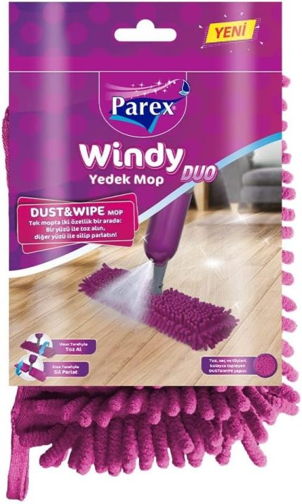 Windy Duo Dust & Wipe Yedek Mop