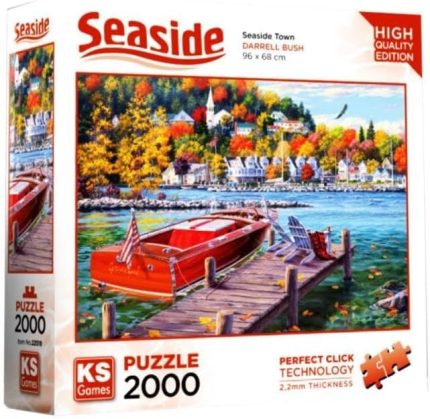 Games 2000 Parça Balıklı Göl Puzzle