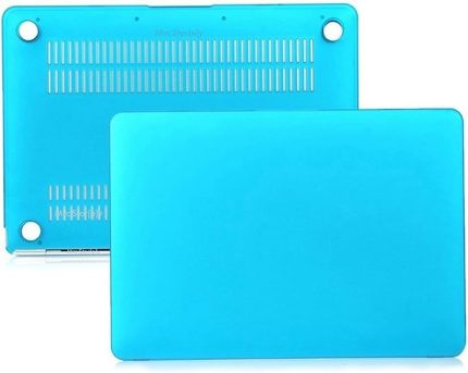 MacBook Pro 15 inç Kılıf A1707 A1990 Uyumlu – Mat Sert Hard Shell TPU Kapak, Darbe ve Çizilme Koruma, İnce & Hafif Tasarım Açık Mavi