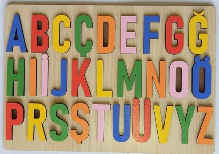 ZEKA-AHŞAP ALFABE-BUL TAK