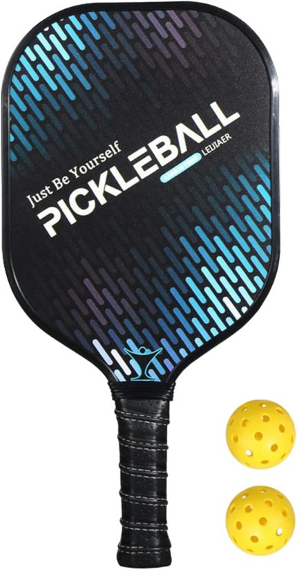 Ultra Hafif Turşu Kürek ve Top Seti Karbon Fiber Yüzey Turşu Topu Raketi 2 Toplu 1 Kürek