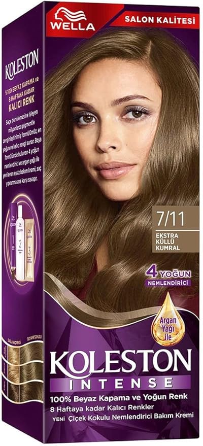 Intense 7-11 Ekstra Küllü Kumral Saç Boyası