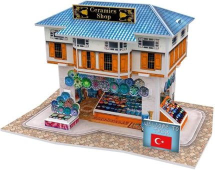 CUB/W3111H 3D 25 Parça Puzzle Türk Seramik Mağazası