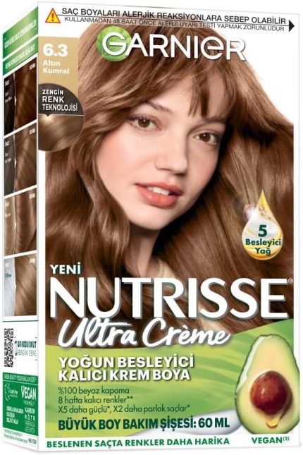 Nutrisse Yoğun Besleyici Kalıcı Krem Saç Boyası 6.3 Altın Kumral