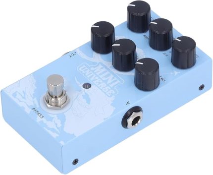 Universe Reverb Gitar Pedalı, Gelişmiş Ses Modelleme Için 9 Sıcak Otantik Reverb Tipine Sahip Dijital Gitar Efekt Pedalı