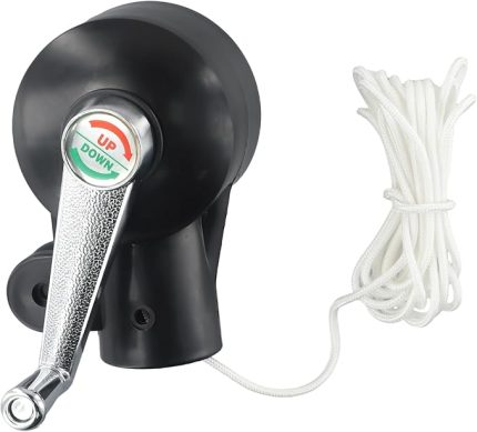 Veranda şemsiye krank kolu dia. 43mm ağır Anti-pas döner ayrılabilir kolları yedek parça açık şemsiye aksesuarları