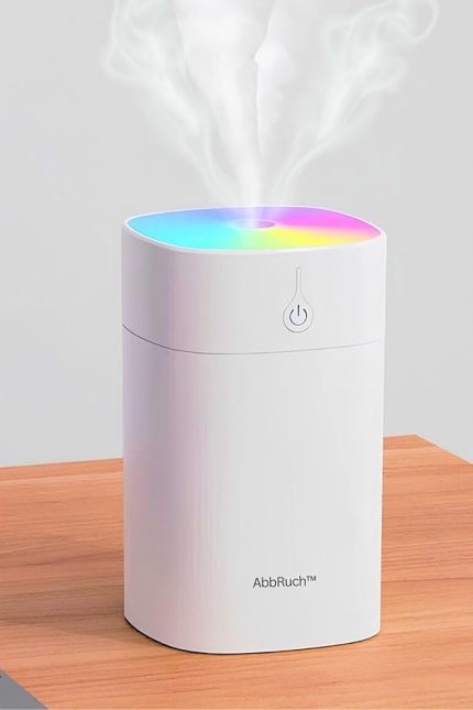 Ultrasonik Hava Nemlendirici Humidifier 400 Ml Oda, Araç, Ofis Buhar Makinesi Koku Aroma Difüzör