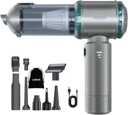 Ahv-10 2 İn 1 15000PA 3 Kademeli Vakumlu Üflemeli Araç Süpergesi