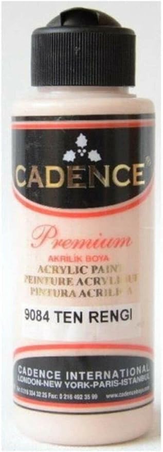 Premium Akrilik Boya Ten Rengi 120ml N:908