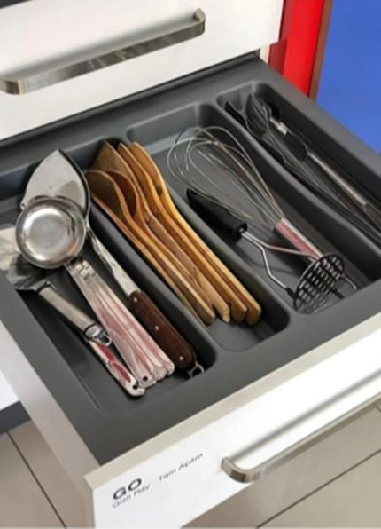 55x49 Cm_antrasit Plastik Desenli Kepçelik (50x40 cm'e kadar kesilebilir.) Maket Bıçağı Hediyeli