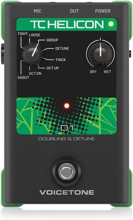 Helicon VoiceTone Single D1 - Vokal Prosesör Pedalı