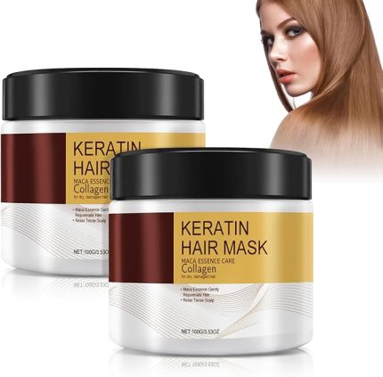 kolajen saç tedavisi, 2 adet kolajen saç maskesi, kolajen saç maskesi, kolajen saç bakım saç maskesi