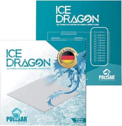 Ice Dragon® Termal - Thermal pad / 17.0 W/m*k 100 * 50 (1.00 mm)