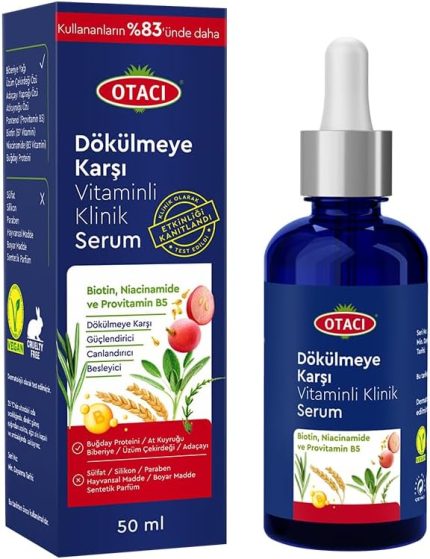 Dökülmeye Karşı Vitaminli Klinik Serum