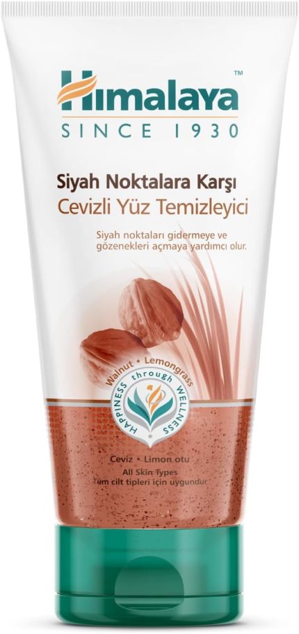 Since 1930 Siyah Noktalara Karşı Yüz Temizleme Jeli, Ceviz, Limon Otu, Parabensiz, Tüm Ciltler, 150 ml