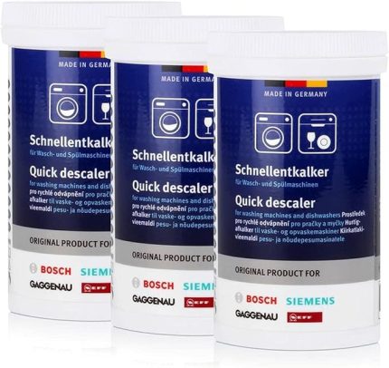 3 x hızlı kireç çözücü, 250 g, çamaşır ve bulaşık makineleri için, kireç çözücü