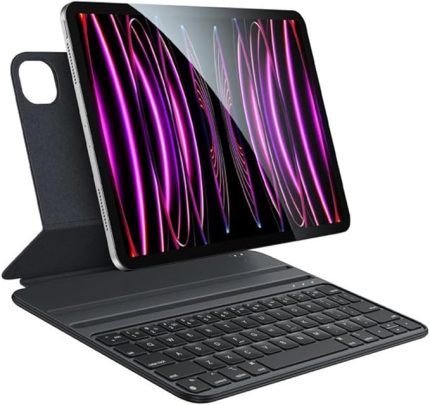 iPad Pro 11 ile Uyumlu (2018-2020 - 2021-2022) Case Magic Keyboard Folio Utra Slim Klavyeli Tablet Kılıfı KB23 (iPad Pro 11 - KB23)